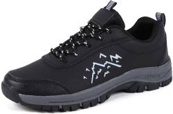 Veool Herren Damen Wasserdicht Sportschuhe Kochschuhe rutschfeste Turnschuhe Fashion Outdoor Casual Schuhe Fitness Schwarz,42 von Veool