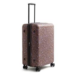 Vera Bradley Damen Hardside Luggage 26 Inch Adair Spinner Suitcase, Tiny Garden Lavendel Frost, Einheitsgröße von Vera Bradley