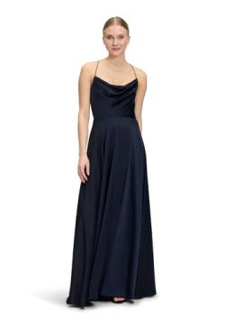 Vera Mont Damen Abendkleid mit Wasserfallausschnitt Night Sky,44 von Vera Mont