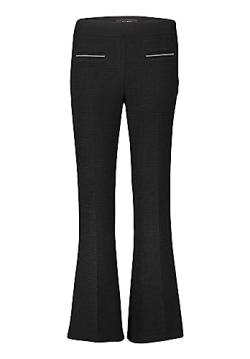 Vera Mont Damen Modern fit Hose mit Bügelfalte Schwarz,40 von Vera Mont