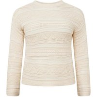 Vero Moda Curve Strickpullover CLAMAR (1-tlg) Lochmuster von Vero Moda Curve