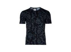 Versace Jeans T-Shirt Herren Baumwolle gemustert, schwarz von Versace Jeans