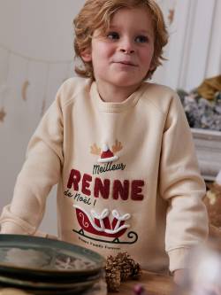 Kinder Sweatshirt Familien-Capsule WEIHNACHTEN von Vertbaudet