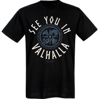 Vikings Valhalla See you in Valhalla Herren T-Shirt schwarz von Vikings Valhalla