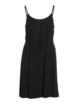 Vila Damen Kleid VIMOONEY STRAP DRESS /1/KA (DE/NL/SE/PL, Alphanumerisch, S, Regular, Regular, black) von Vila