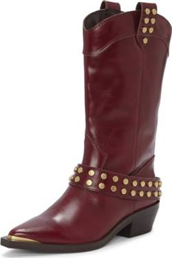 Vince Camuto Damen Merissa Halblange Stiefel, Chianti, 37 EU von Vince Camuto