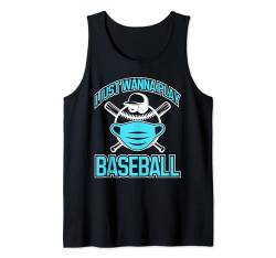 Baseballspieler Lustiger Baseball Tank Top von Vintage Baseball T-Shirts & Gifts