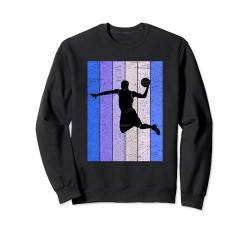 Vintage Retro Basketball Dunking Männer Geschenk für Jungen und Kinder Sweatshirt von Vintage Basketball Apparel