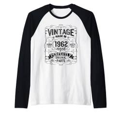 Vintage 1962 Classic 1962 Limited Edition Men Women Birthday Raglan von Vintage Birthday Classic Year Retro Idea Apparel