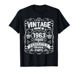 Vintage 1963 Classic Birthday 1963 Limited Edition Men Women T-Shirt von Vintage Birthday Classic Year Retro Idea Apparel