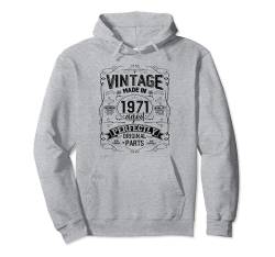 Vintage 1971 Classic 1971 Limited Edition Men Women Birthday Pullover Hoodie von Vintage Birthday Classic Year Retro Idea Apparel