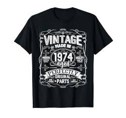 Vintage 1974 Classic Birthday 1974 Limited Edition Men Women T-Shirt von Vintage Birthday Classic Year Retro Idea Apparel