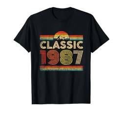 Classic 1987 Vintage 1987 Classic Year Men Women Birthday T-Shirt von Vintage Birthday Classic Years Retro Idea Store