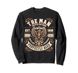 Geburtstagsgeschenke für Männer und Frauen 1958 66. Geburtstag Sweatshirt von Vintage Birthday Gifts For Men And Women Funny