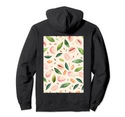 Vintage Muster Kunst Pistazie Pullover Hoodie von Vintage Foods Pattern Arts (Pistachio)