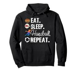 Love Handball Herren Shirt Handball Liebhaber für Frauen Mädchen Jungen Pullover Hoodie von Vintage Handball shirt costume men, kids and women