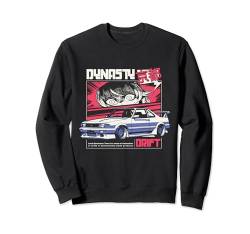 Cool Retro Vintage Japanisches JDM Tokyo Japan Drift Race Car Sweatshirt von Vintage Japanese JDM Drift Race Car Graphic