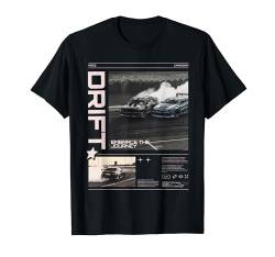 Cool Retro Vintage Japanisches JDM Tokyo Japan Drift Race Car T-Shirt von Vintage Japanese JDM Drift Race Car Graphic