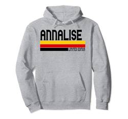 ANNALISE Name personalisiert süße Idee Vintage Frauen ANNALISE Pullover Hoodie von Vintage Personalized Apparel for Women.