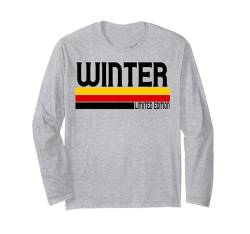 Wintername personalisiert süße Idee Vintage Frauen Winter Langarmshirt von Vintage Personalized Apparel for Women.