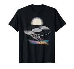 Vinyl Geschenk Herren Damen Plattenspieler Retro Vintage T-Shirt von Vinyl Tshirt Herren Schallplatten Player Musik