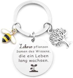 Viojrlly Schlüsselanhänger, Dankeschön Geschenke für Lehrer, Lehrer Geschenke Lehrer Geschenkideen Dankeschön Geschenke für Lehrer, Weihnachtsgeschenke für Lehrer Lehrer Abschiedsgeschenke Lehrer von Viojrlly