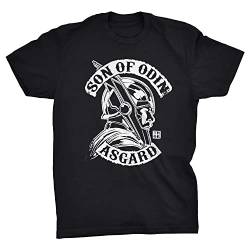 Viper Sons of Odin Asgard Thor T-Shirt, Schwarz , 58 von Viper