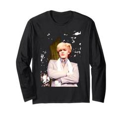 David Sylvian of Band Japan von Virginia Turbett Langarmshirt von Virginia Turbett Photography