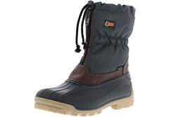 Vista Canada Polar Damen Herren Winterstiefel Snowboots Thermo-TEX Innenschuhe grau, Größe:39/40, Farbe:Grau von Vista