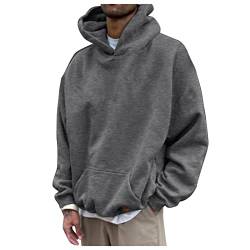 Viunychn Herren Basic Kapuzenpullover Sweatjacke Pullover Hoodie Sweatshirt @J von Viunychn