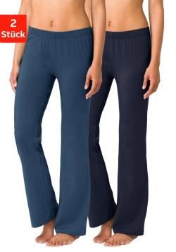 Jazzpants, jeansblau, Gr.40/42 von Vivance Active