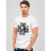 Vive Maria Thank God T-Shirt male weiss von Vive Maria