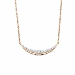 Viventy Damenkette Zirkonia-Collier Rosegold 784378 von Viventy