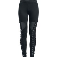 Vixxsin - Gothic Leggings - Onyx Leggings - S bis XL - für Damen - Größe M - schwarz von Vixxsin