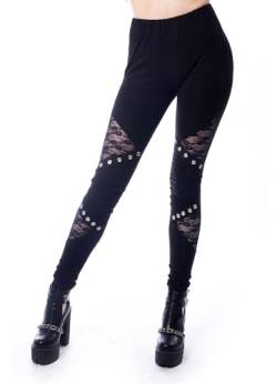 Vixxsin Rev Leggings Frauen Leggings schwarz 4XL von Vixxsin