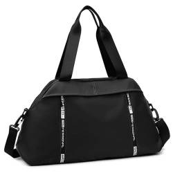 Vllcsla Reisetasche Damen, 52x16x28 cm, Sporttasche mit Nassfach, Wochenend-Seesack für Krankenhaustasche über Nacht, Handgepäck Handgepäck wasserdichte Handgepäcktasche von Vllcsla