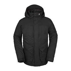 Volcom Herren Anders 2l Thermogefütterte Schneejacke - Schwarz - Large von Volcom