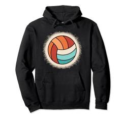 Retro Volleyball Volleyballspieler Damen Herren Kinder Pullover Hoodie von Volleyball Bekleidung Damen Herren Mädchen Jungen