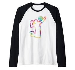 Volleyballspieler Volleyball Damen Herren Kinder Raglan von Volleyball Bekleidung Damen Herren Mädchen Jungen