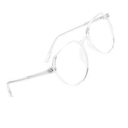 Voolga Blaulichtfilter Brille Retro Fashion Brille Anti Schädliches Blaulicht PC Gaming Bluelight Filter Blockieren Blaulicht mit Brillenetui C7 von Voolga