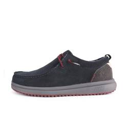 WALK IN PITAS Padar | PITAS Herren-Winter-Mokassins | Freizeitschuhe für Herren | Freizeitschuhe für Herren | Freizeitschuhe für Herren | PITAS Schuhe für Herren | PITAS Schuhe, Marineblau, 41 EU von WALK IN PITAS