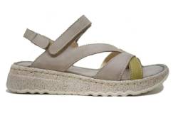 WALK & FLY Gaia 3204 48510 flache Sandalen aus Zement, für Damen, grau, 37 EU von WALK & FLY