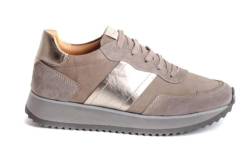 WALK & FLY Sportschuhe 018-78 in Taupe für Damen – Damen, Taupe, 41 EU von WALK & FLY