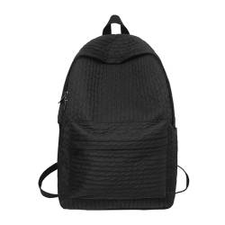 Frauen Nylon Schultasche Damen Freizeit College Rucksack Mädchen Reisebuch Weibliche Laptop Student Rucksäcke von WASTEBIN