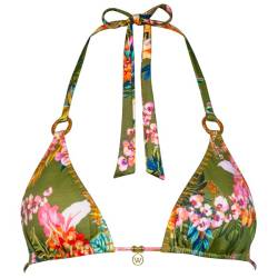 Watercult - Women's Sunset Florals Bikini Top 7086 - Bikini-Top Gr 38 bunt von WATERCULT