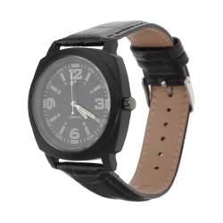 WATIIFUFU 1stk Herrenuhr Herrenarmbanduhr Herren-sportuhr Sportuhren Für Herren Männer Schauen Zu Mann Schmuck Uhr Männer Leuchtende Uhr Studentenuhr Herren Armbanduhren Black Kunstleder von WATIIFUFU