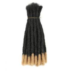 Synthetische Dreadlocks-Zöpfe, handgefertigte gehäkelte Haarverlängerungen, weiches Haar für Afro-Frauen und -Männer, 6 10 20 Zoll-T27-10 Zoll-CHINA-10Ständer von WBLSPA