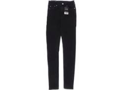 Weekday Damen Jeans, schwarz, Gr. 24 von WEEKDAY