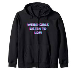 Weird Girls Listen To Lofi Music Kapuzenjacke von WEIRD GIRLS