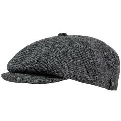 WEROR Herren Schiebermütze Flatcap Mütze Cap WEROR-321.1 (60-61, Anthrazit) von WEROR